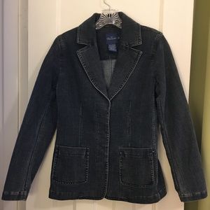 Faconnable Denim Blazer - EUC